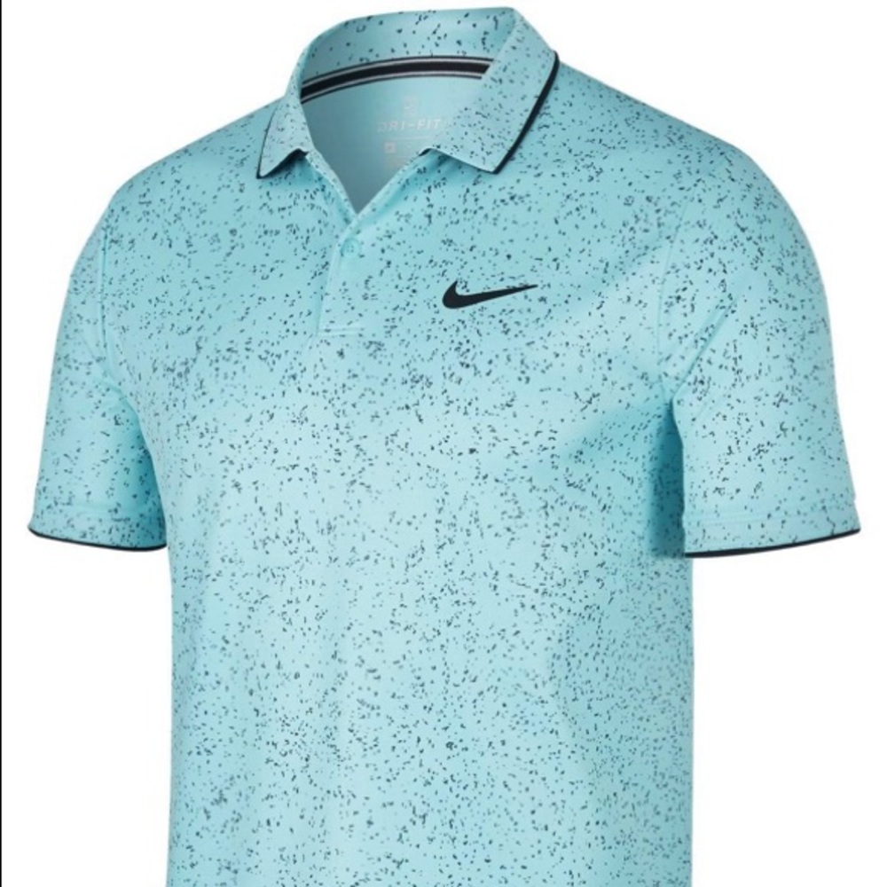 Nike Dri-FIT Printed Tennis Polo Men’s Size Large